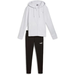 Survêtement Puma Metallic Tracksuit Fl Blanc Femme