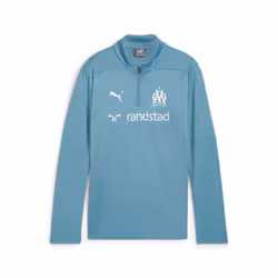 Haut d'entraînement 1/4 zip enfant OM 2024/25 - 8 ans