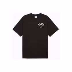 Puma modèle Classics Relaxed Graphic T Noir