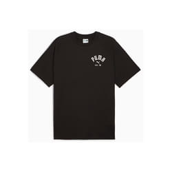 Puma modèle Classics Relaxed Graphic T Noir