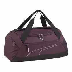 PUMA Sac de sport violet noir pour fille Fundamentals Sports Bag Midnight Plum S 271079