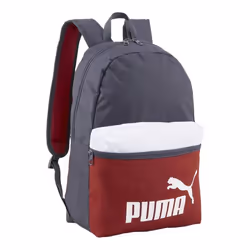 Sac à dos - PUMA - Phase Backpack - Gris - Rouge vin - 100% polyester