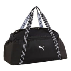 PUMA Sac de sport noir blanc pour femme et homme AT ESS Sport Bag Puma Black 276311