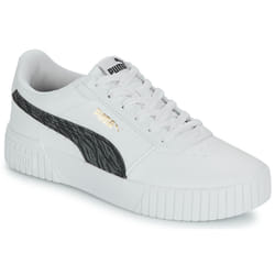 Basket Enfant à Lacets Junior Puma Carina 2.0 Zebra Jr