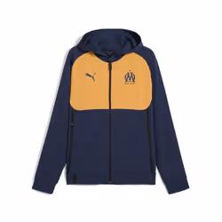 OM Veste Marine/Orange Homme Puma 2024/2025