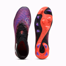 PUMA Future 8 Pro FG/AG Football Unisexe Noir, Multicolore - Vue supplémentaire 4