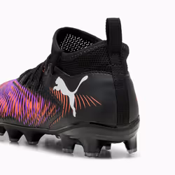 PUMA Future 8 Match FG/AG Jr Football Unisexe Noir, Multicolore