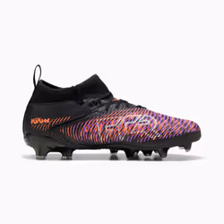PUMA Future 8 Match FG/AG Jr Football Unisexe Noir, Multicolore - Vue supplémentaire 5