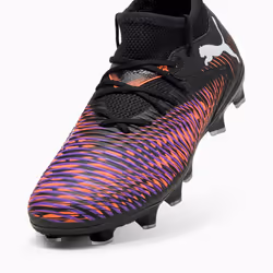 PUMA Future 8 Match FG/AG Jr Football Unisexe Noir, Multicolore - Vue supplémentaire 6