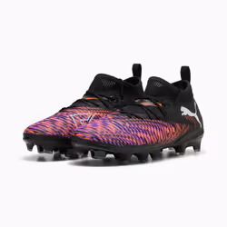 PUMA Future 8 Match FG/AG Jr Football Unisexe Noir, Multicolore