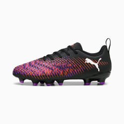 PUMA Future 8 Play FG/AG Jr Football Unisexe Noir, Multicolore