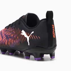 PUMA Future 8 Play FG/AG Jr Football Unisexe Noir, Multicolore