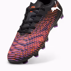 PUMA Future 8 Play FG/AG Jr Football Unisexe Noir, Multicolore - Vue supplémentaire 6