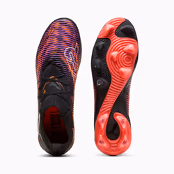 PUMA Future 8 Match FG/AG Football Unisexe Noir, Multicolore - Vue supplémentaire 4