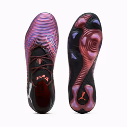 PUMA Future 8 Ultimate FG Football Unisexe Noir, Multicolore - Vue supplémentaire 4