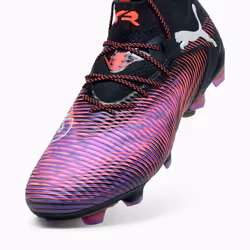 PUMA Future 8 Ultimate FG Football Unisexe Noir, Multicolore - Vue supplémentaire 6