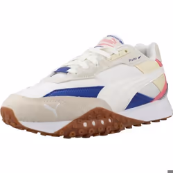 Puma modèle Blktop Rider Multicolor Blanc