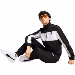 Puma Survêtement pour Homme Poly Colourblock Noir 687304-01