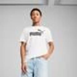 T-shirt Puma Ess No. 1 Logo Tee Blanc Homme