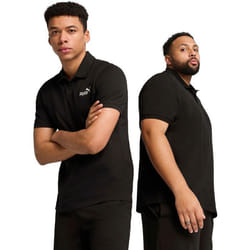 T-shirt Puma Ess No. 1 Logo Pique Polo Noir Homme