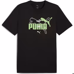 T-shirt Puma Ess Logo Lab Summer Tee Noir Homme