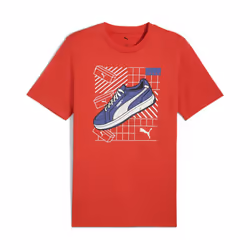 puma _m_graphics sneaker tee rouge