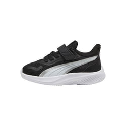 Basket à Scratches Puma Pounce AC inf - Noir-Blanc-Argent