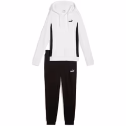 Survêtement Puma Hooded Sweat Suit Tr Cl Blanc Femme