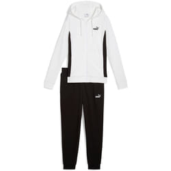 Survêtement Puma Hooded Sweat Suit Tr Cl Blanc Femme