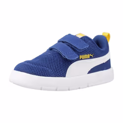 Puma modèle Courtflex V3 Mesh Inf Bleu - 19