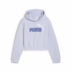 Sweatshirt à capuche crop fille Puma Essentials 2 color No. 1 Logo TR