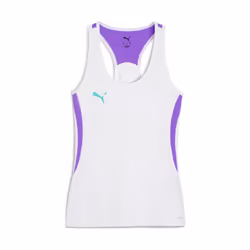 puma padel tank top blmo blanc