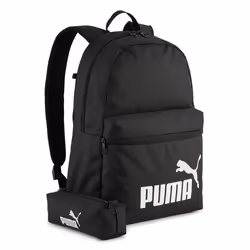 PUMA Sac à dos noir pour femme et homme - Phase Backpack Set Puma Black 297719