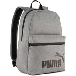 PUMA Sac à dos gris pour femme et homme - Phase Backpack III Medium Gray Heather 296851