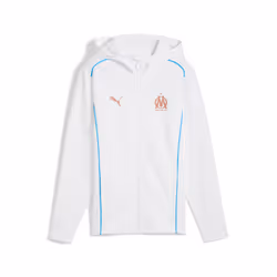 Veste de survêtement à capuche enfant OM Casuals 2024/25