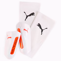 PUMA ULTRA Twist Football Sleeve Shinguards, Enfants, Mâle, S, EVA, Polyuréthane, Blanc