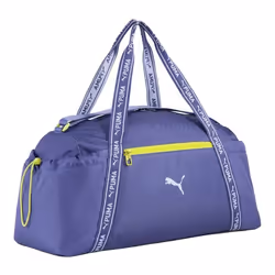 PUMA Sac de sport violet blanc pour femme et homme - AT ESS Sport Bag Blue Crystal 297233