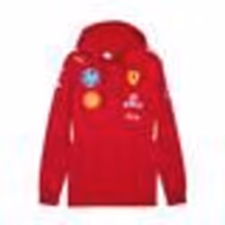 Sweat à capuche pilote Scuderia Ferrari HP Homme - Rouge