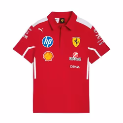 Polo homme Scuderia Ferrari HP Team - Rouge