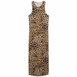 Puma modèle Leo Luxe Slim Aop Dress Imprimé Animalier - M