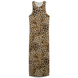Puma modèle Leo Luxe Slim Aop Dress Imprimé Animalier - M