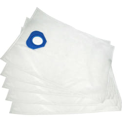 Vhbw - 5x Sacs remplacement pour bvc 13060 pour aspirateur - microfibres non tissées, 56cm x 42cm blanc