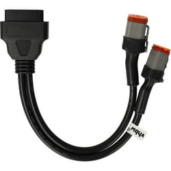 Adaptateur 4 Pin / 6 Pin vers OBD2 16Pin compatible avec Harley Davidson Touring 2012-2013 Motos - 40 cm - Vhbw