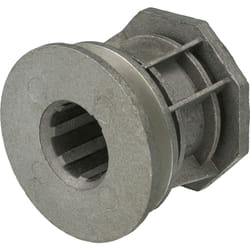 Moyeu de lame tondeuses à gazon compatible avec McCulloch m 46-135 cd, m 46-135 cdw, M46-135 c, M46-135CMD, M46-140 awrx, M46-140 rx - argenté - Vhbw