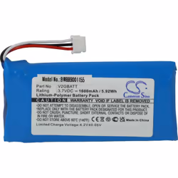 vhbw - the clever way - Batterie de rechange de haute qualité avec une grande autonomie et compatible avec votre collier de d ...