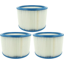 3x Cartouche filtrante remplacement pour Nilfisk 107400562 pour aspirateur - Filtre pour particules fines - Vhbw