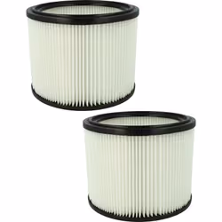 vhbw - the clever way Set de 2x élément de filtrage pour votre aspirateur multifonction, humide et sec - Utilisé pour les asp ...