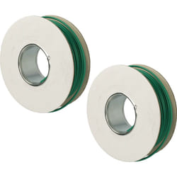2x Câble périphérique compatible avec Bosch Indego 1000 connect, Indego 1200 connect tondeuses robotisées - Câble périphérique 50 m vert - Vhbw