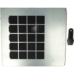 Vhbw - Filtre à charbon actif remplacement pour Miele dkf 25-1, dkf 25-R, 10271470 pour hotte aspirante - 34,5 x 31 x 2 cm, régénérant