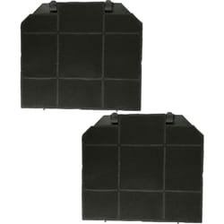 Vhbw - 2x Filtres à charbon actif compatible avec Electrolux 942492238, 942492285, 942492227, 942492292 hotte aspirante - 26,5 x 23,5 x 1,5 cm